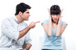 Man angry at his wife