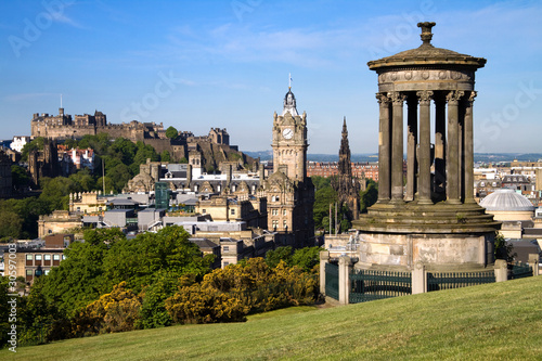 Photo: Edinburgh Summer City and Castle View Edinburgh Summer City and Castle View