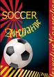 soccer ball poster