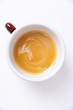 Espressotasse von oben Espressotasse von oben