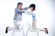 Couple fighting