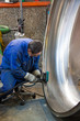 Arbeiter in der Metallindustrie