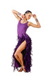 Beautiful Latino dancer in action Beautiful Latino dancer in action