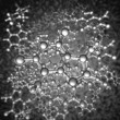 3D render of molecules