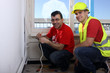 Photo: électricité sur chantier électricité sur chantier