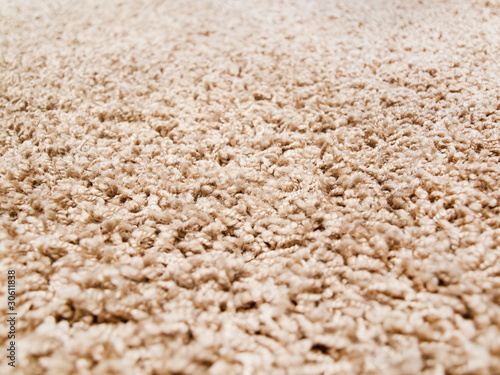 Photo: Thick luxury carpet closeup Thick luxury carpet closeup