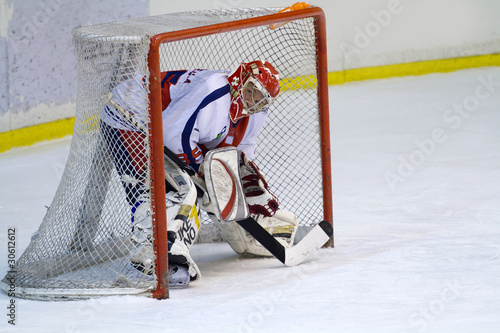 Photo: hockey goalie hockey goalie