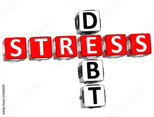 Illustration: Stress Debt Crossword Stress Debt Crossword