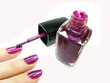 nail polisher making manicure nail polisher making manicure