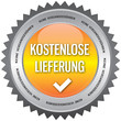 Button - Kostenlose Lieferung - gelb