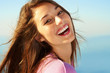 Cheerful young woman