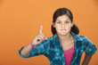 Photo: Little Girl Poiting Index Finger Little Girl Poiting Index Finger