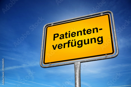 Foto: Patientenverfügung Patientenverfügung