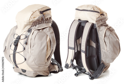 Photo: Tourist backpack | Isolated Tourist backpack | Isolated