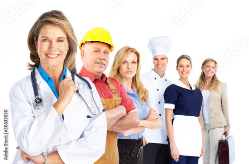 Photo: workers people workers people