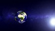 Earth in space