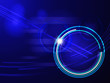Blue abstract background