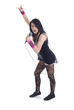 Rock chick with attitude