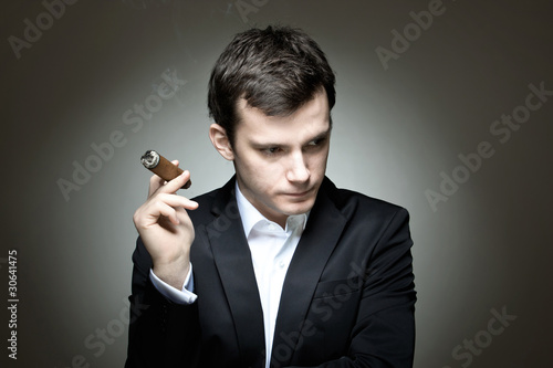 Photo: A successful young businessman A successful young businessman