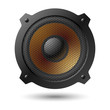 Speaker with grille