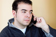Man Talking On His Phone