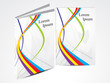 abstract colorful brochure design abstract colorful brochure design