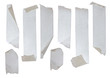 Strips of masking tape Strips of masking tape