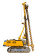 Foto: Freigestellte Baumaschine "Drehbohrgerät" Freigestellte Baumaschine "Drehbohrgerät"