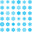 Flocons neige  de noel