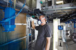 skilled worker in the paint shop 04