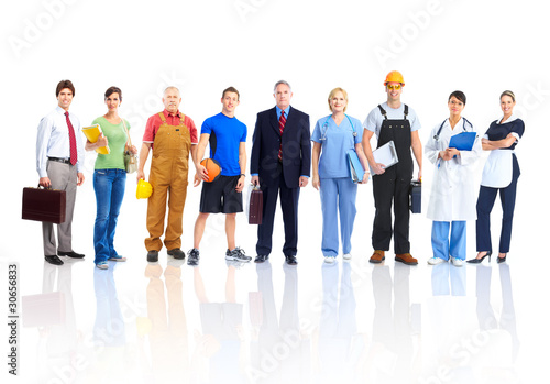 Photo: workers people workers people