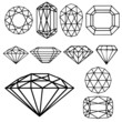 Shapes of diamond