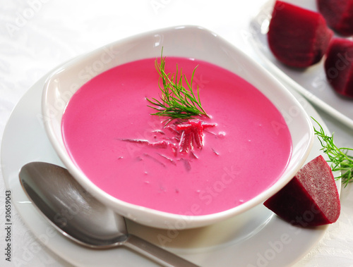 Foto: Rote Beete Suppe Rote Beete Suppe