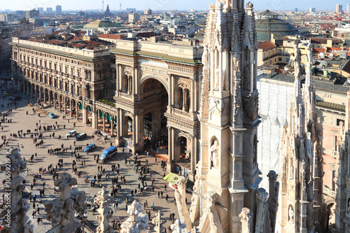 Photo: Galleria Vittorio Emanuele, Milan, Italy Galleria Vittorio Emanuele, Milan, Italy