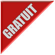 Dreieck rot GRATUIT