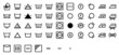 Complete Laundry Symbols Collection