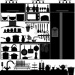 Kitchen Utensil Tool Equipment Interior Design