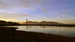 Foto: Panoramic View of Crissy Field and the Golden Gate Bridge at Sun Panoramic View of Crissy Field and the Golden Gate Bridge at Sun