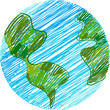 Earth doodle