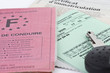 documents d'immatriculation et permis de conduire