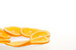 Plate of orange slices