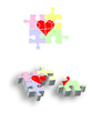 Putting the heart together- 2D & 3D Puzzles