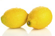 Lemon, isolated on a white background