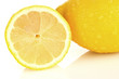 Lemon, isolated on a white background