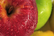 red apple, green apple