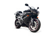 black sport bike