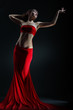 The girl in the red The girl in the red