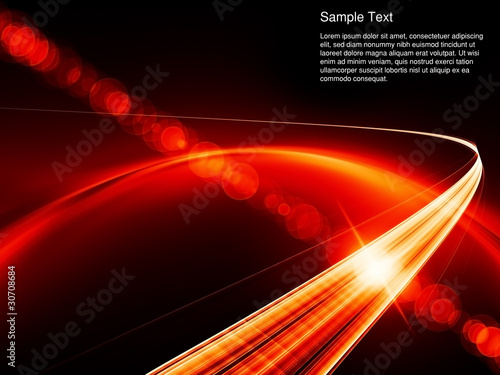 Illustration: Three Dimensional Swirl Abstract Three Dimensional Swirl Abstract