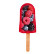 ghiacciolo ai frutti di bosco