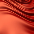 Red creased cloth / material. Backgrounds series.